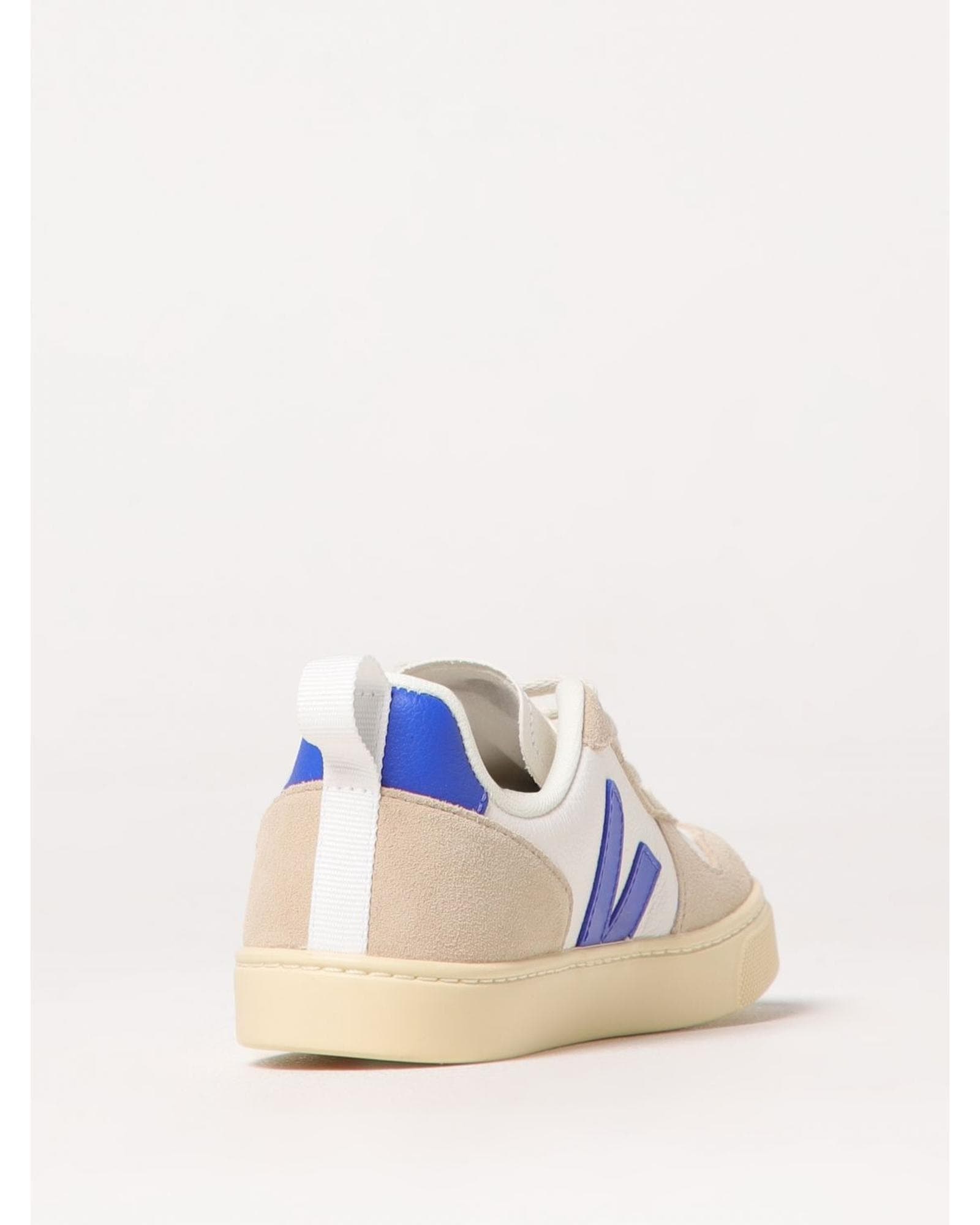 Veja V10 Extra WhiteSandRoyal Blue Sneakers Kids image 3
