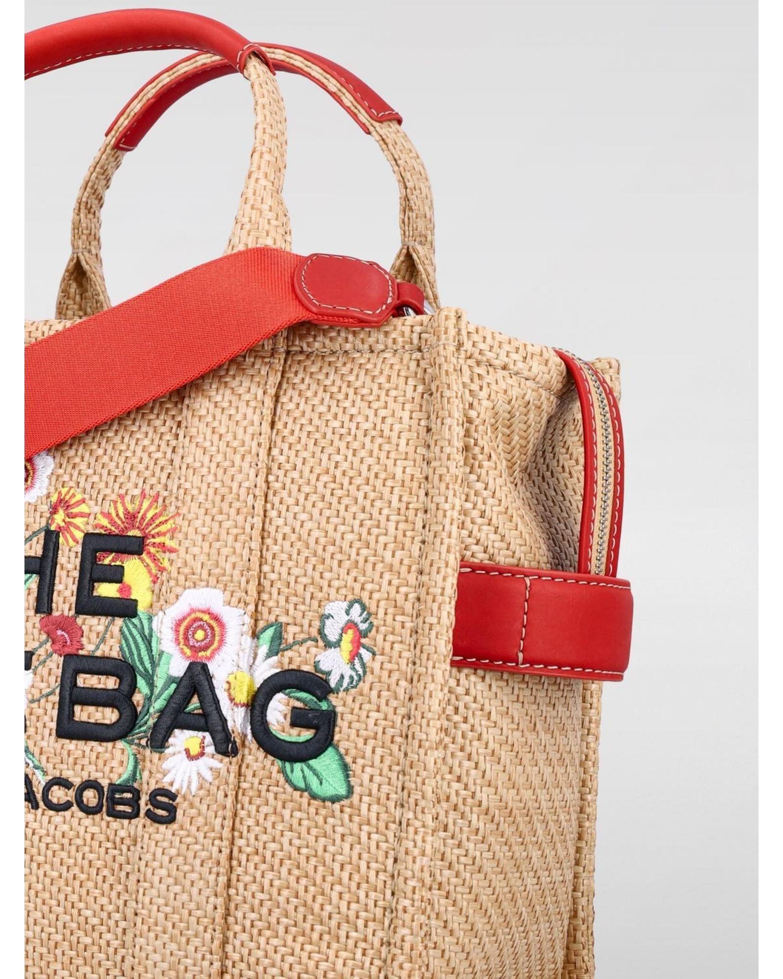 Marc Jacobs The Tote Bag Raffia Tote Wo - Beige Handbags image 4