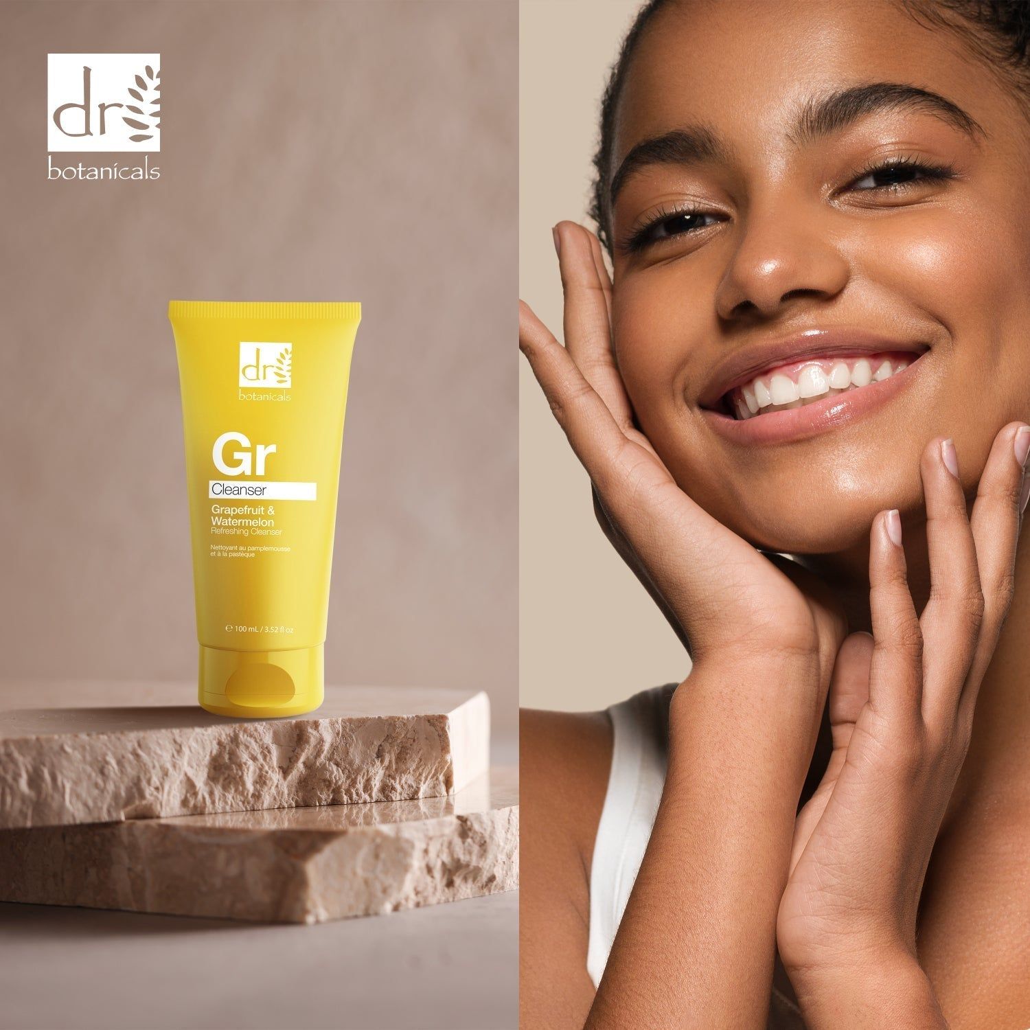 Dr. Botanicals Grapefruit & Watermelon Refreshing Cleanser 100ml image 5