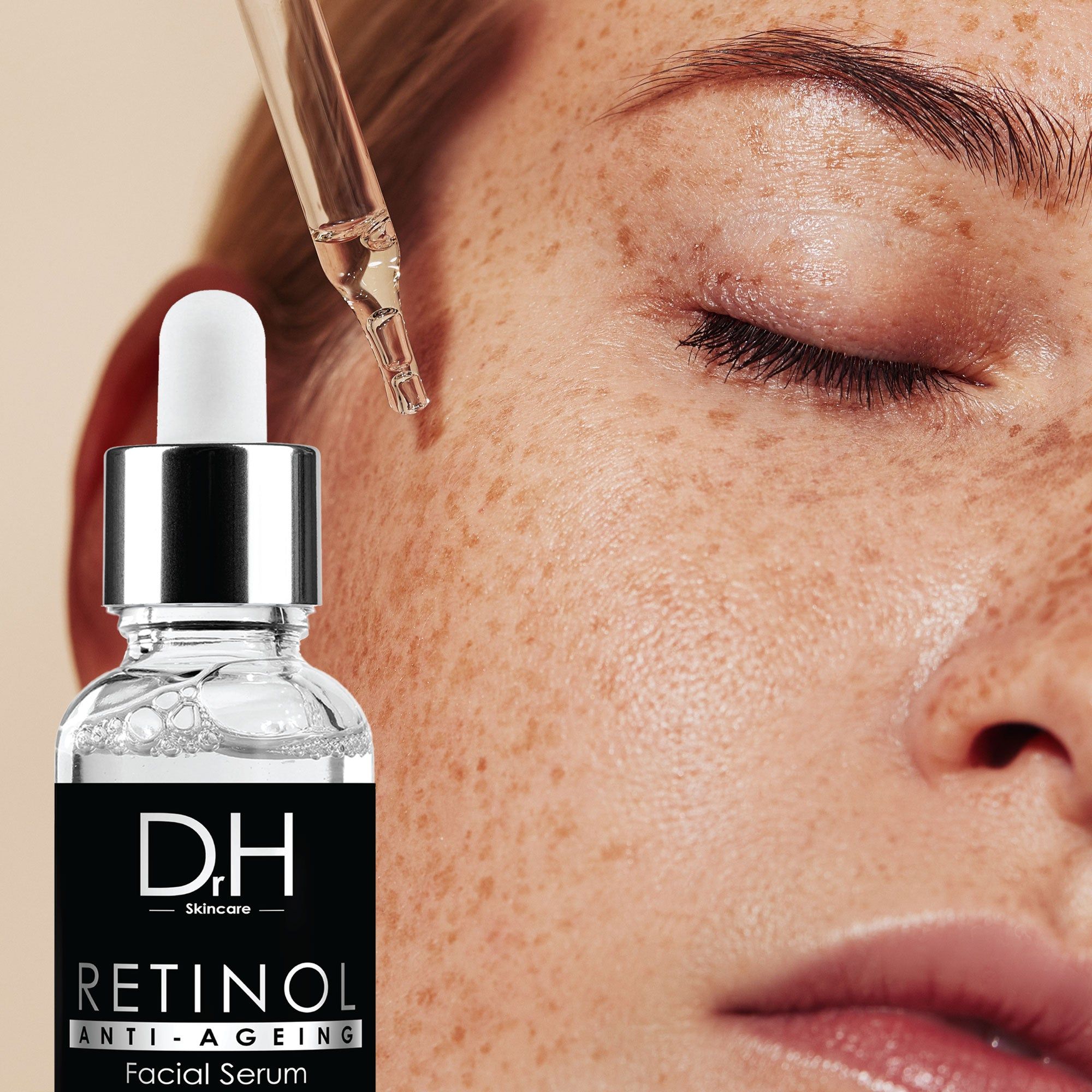Dr H Anti-Ageing Retinol Facial Serum 30ml image 5