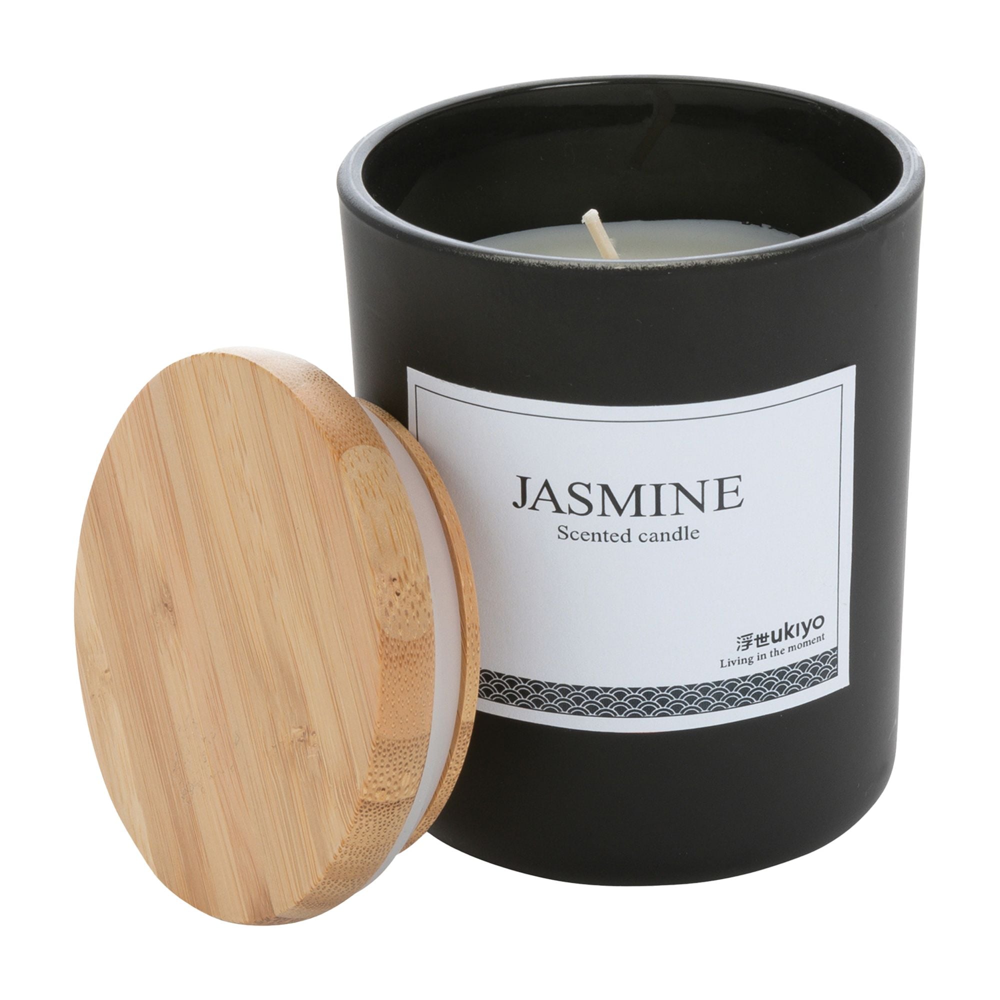 Ukiyo Deluxe Jasmine Bamboo Scented Candle image 1