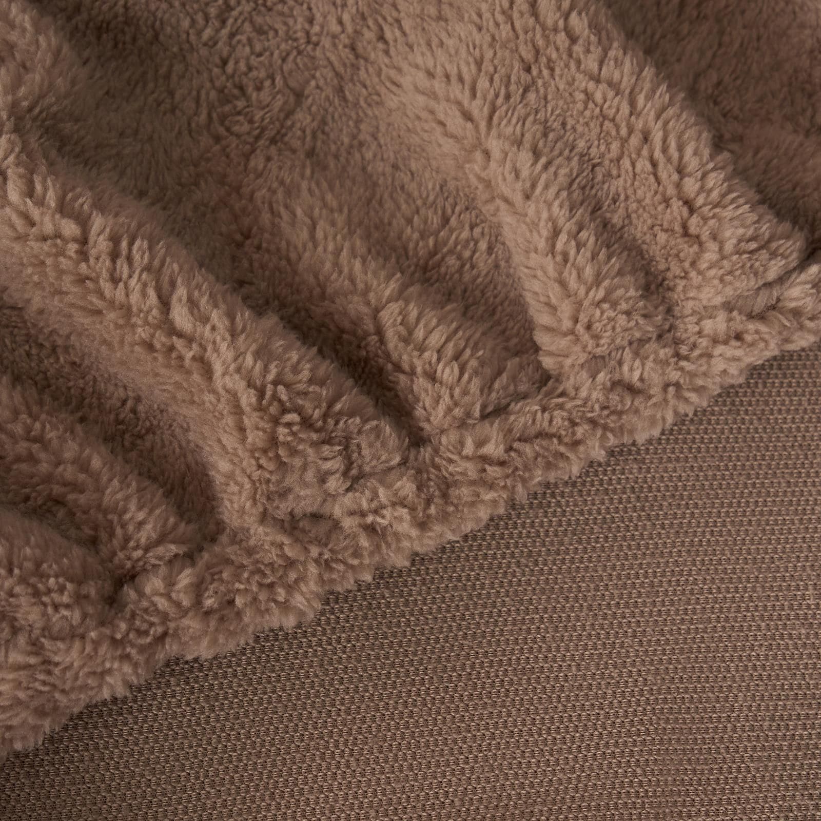 OHS Teddy Fleece Thermal Fitted Bed Sheet image 2