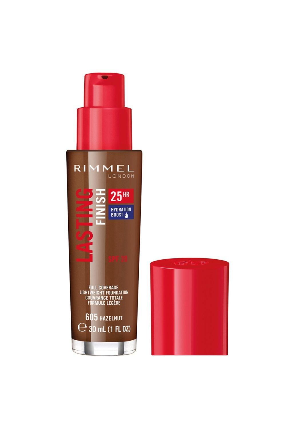 Rimmel London Lasting Finish 25HR Foundation 605 Hazelnut image 1