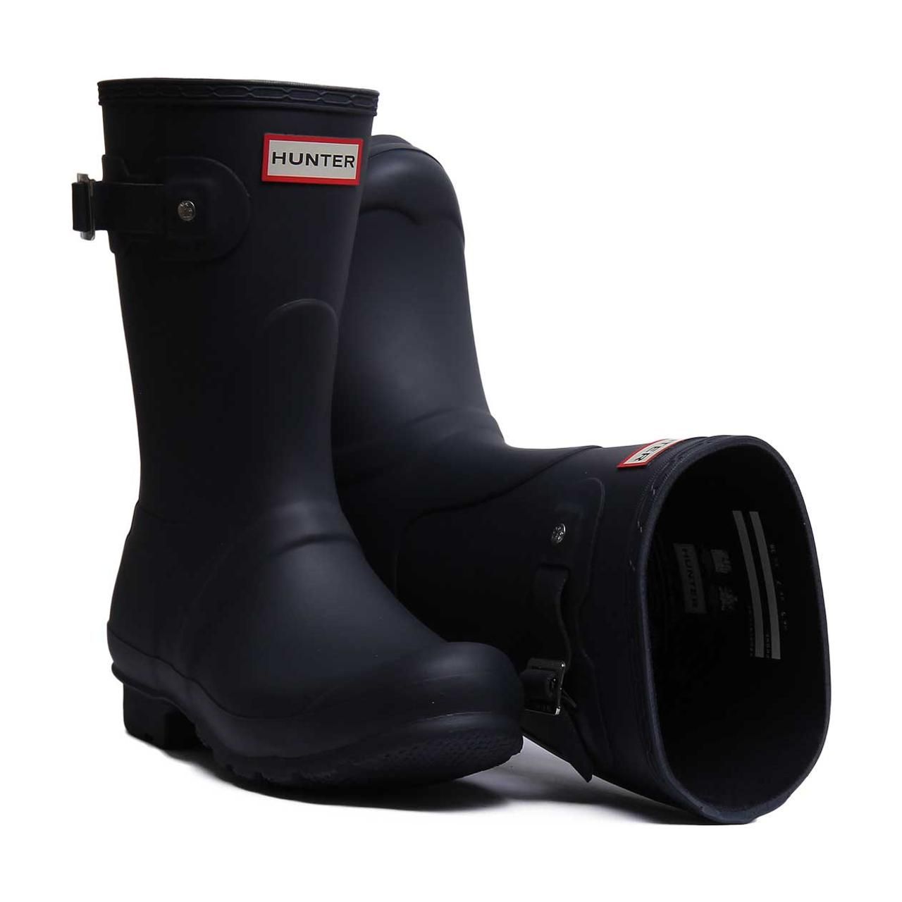 Hunter 'Original Short' Wellington Boots image 5