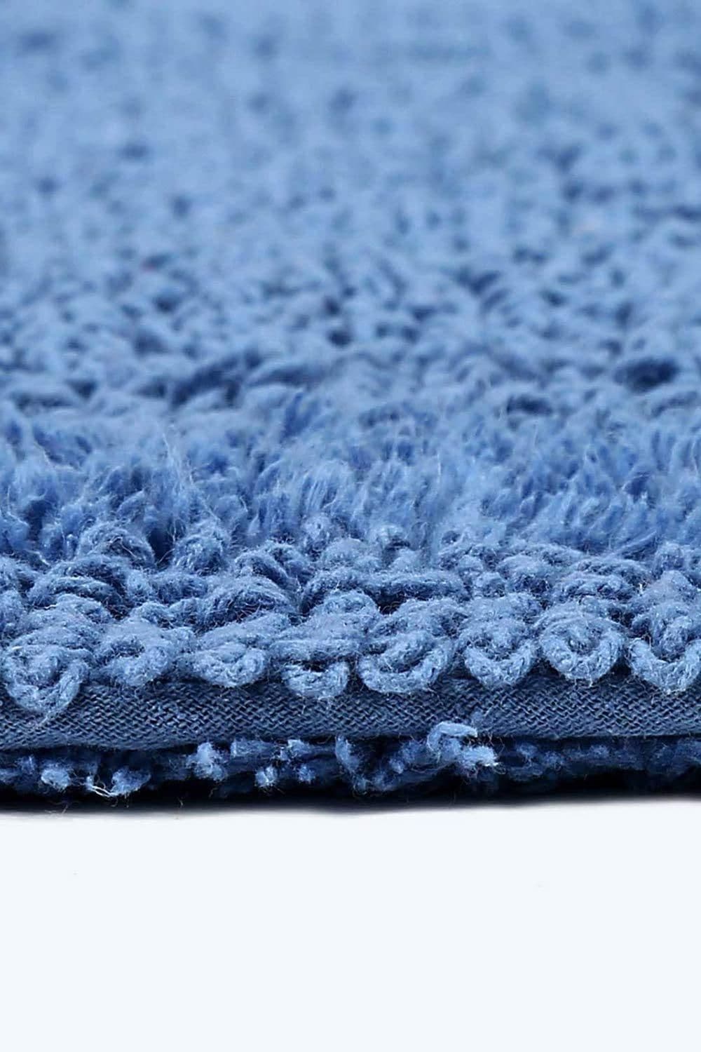 Homescapes Luxury Bath Mat Reversible 100% Cotton 1600GSM, 50 x 80cm, Extra Soft image 5