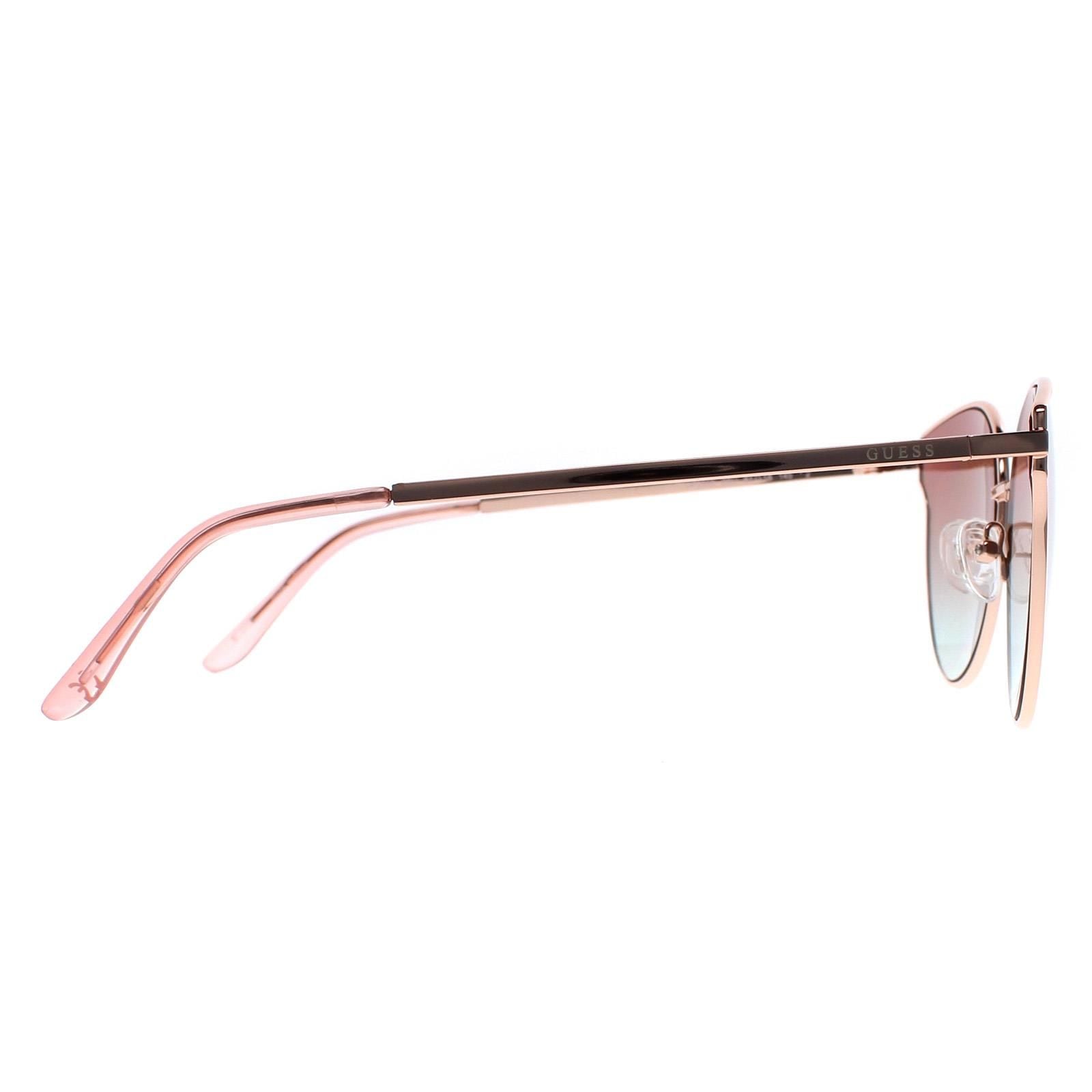 Guess Cat Eye Gold Rose Mirrored GF0353 image 4