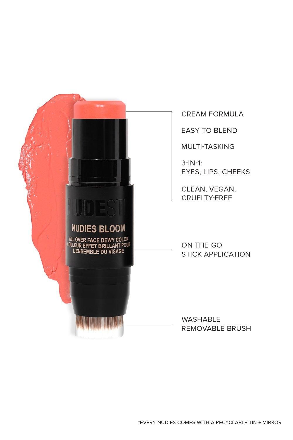 Nudestix Nudies All Over Face Bloom Blush Tiger Lily Queen image 3