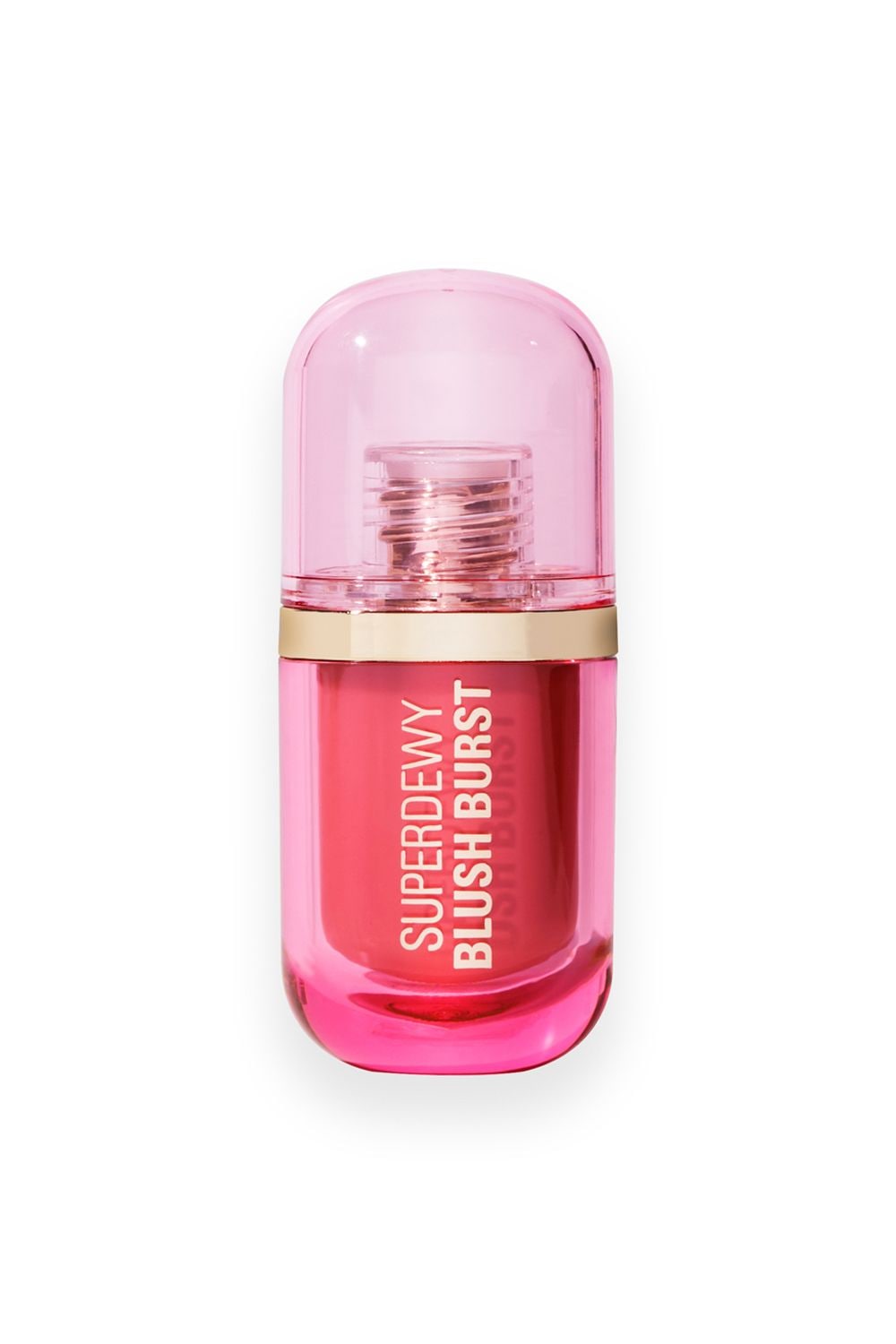 Revolution Superdewy Liquid Blush Burst 4.2ml Strawberry Milkshake Cool image 3