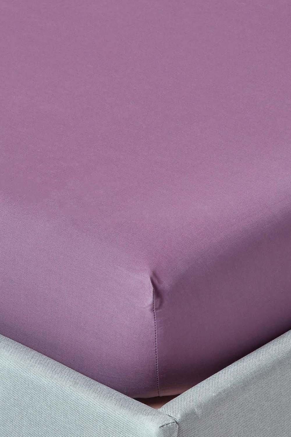 Homescapes Egyptian Cotton Deep Fitted Sheet 18 inch 200 Thread Count image 1