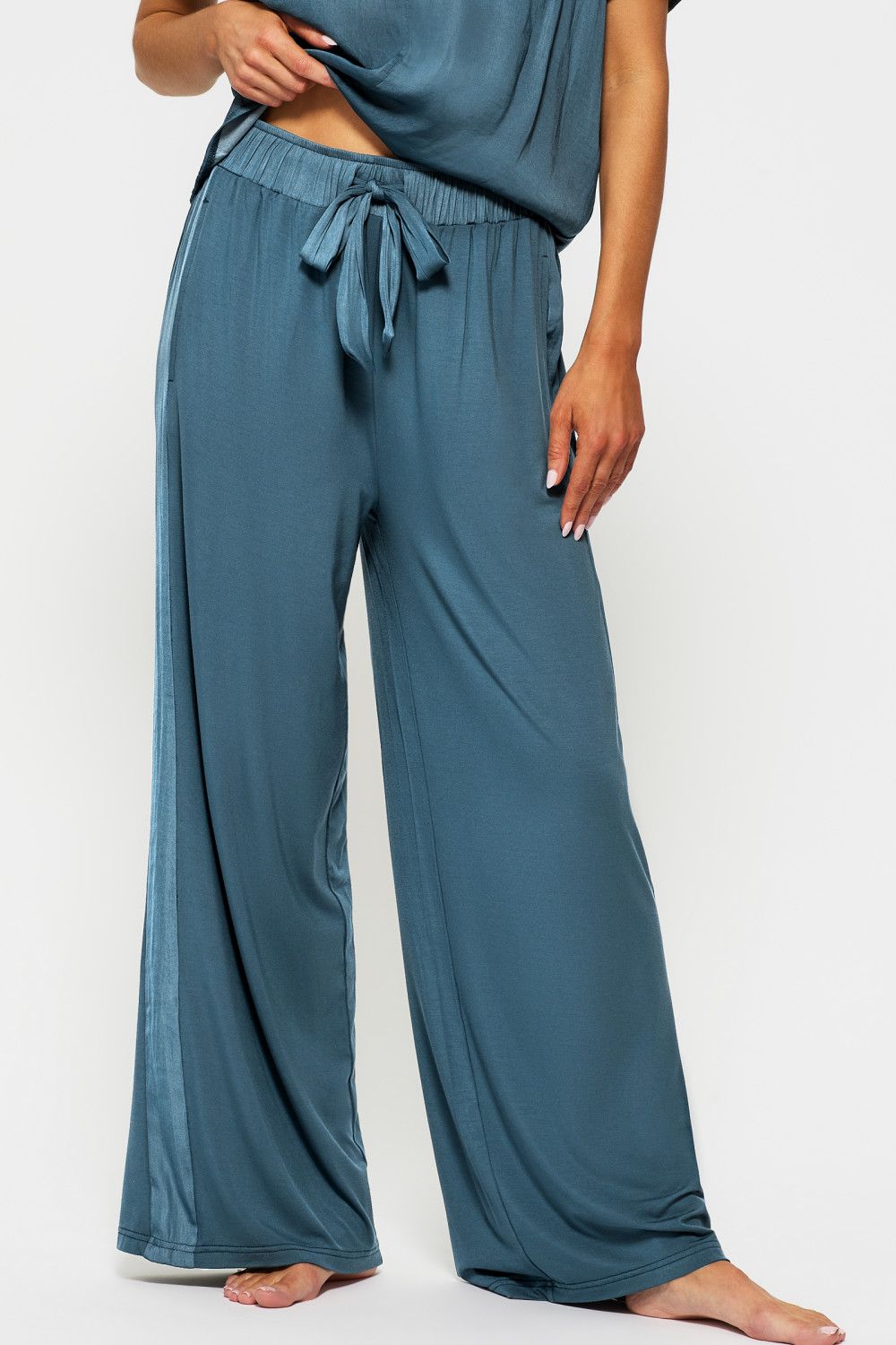 KBX Raye Satin Jersey Trouser image 3