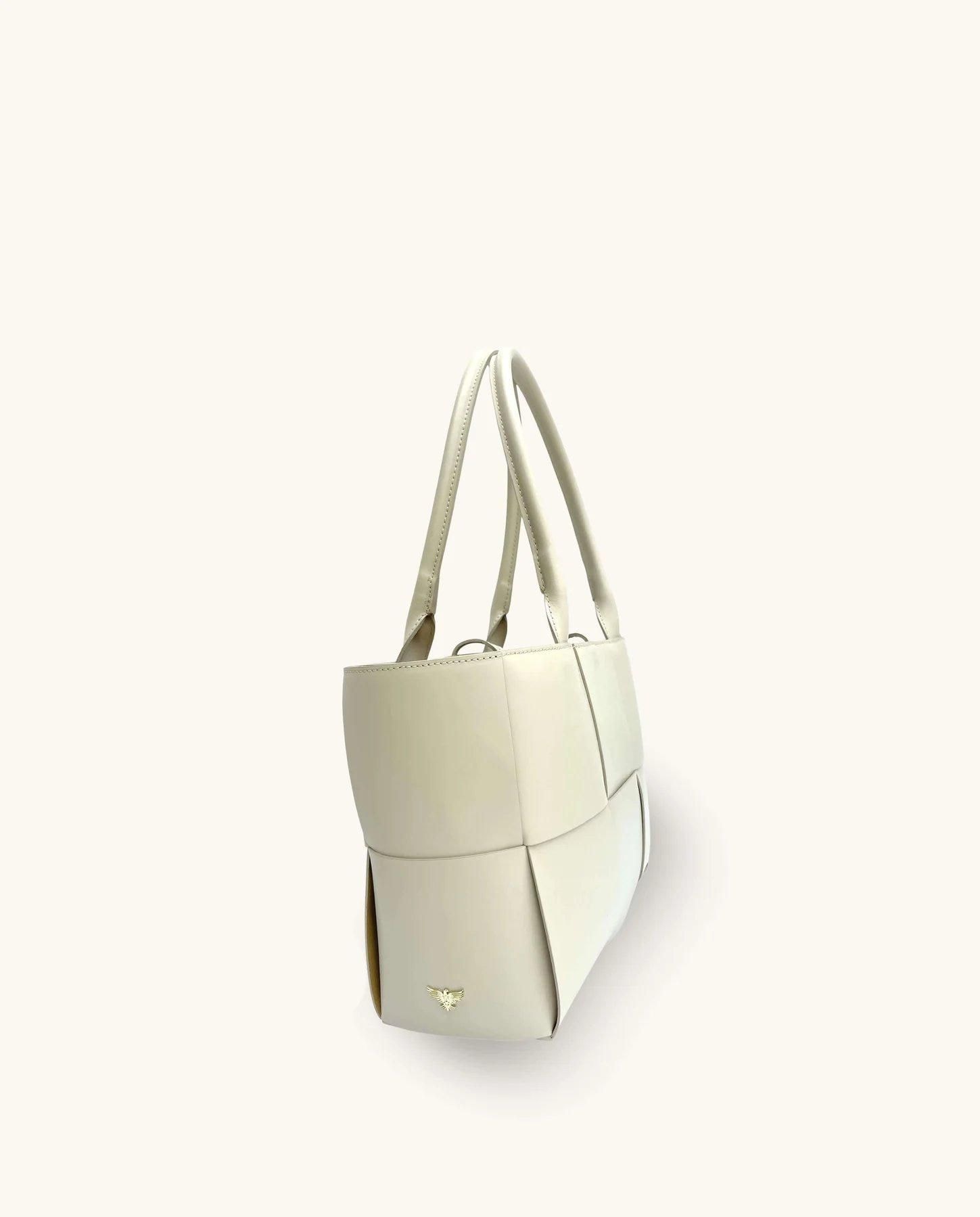 Apatchy London The Tori Stone Leather Tote image 2