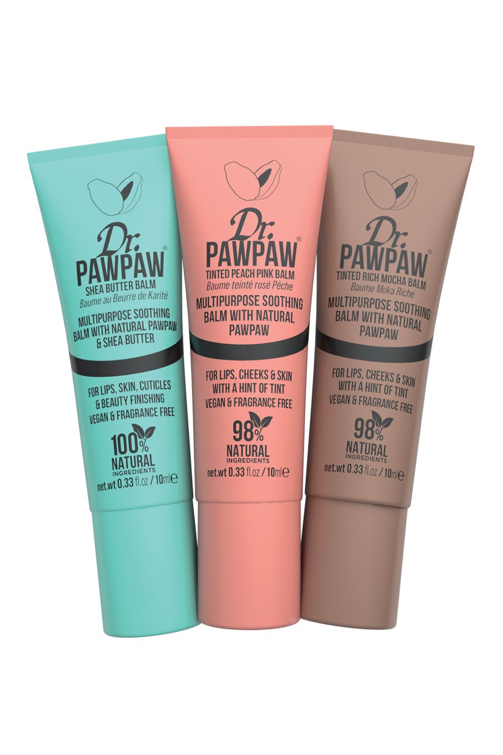 Dr. Paw Paw Perfect Pout Trio Set Multi image 2