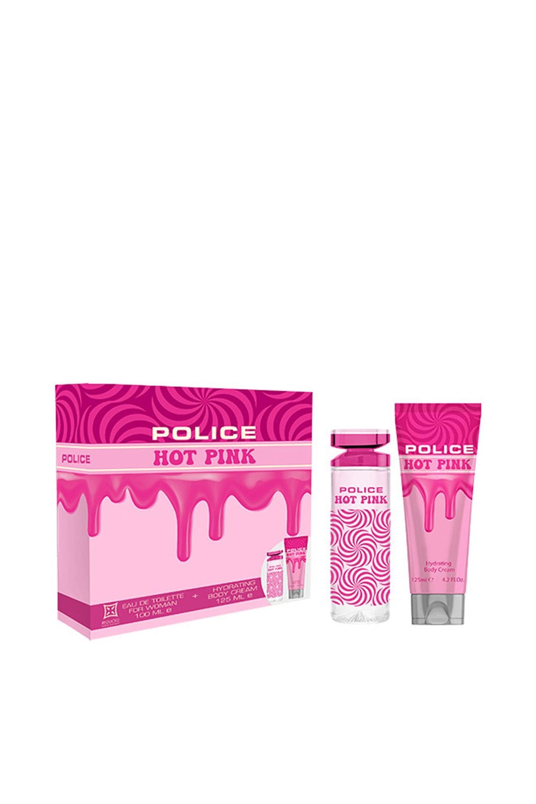 Police Hot Pink Woman Eau De Toilette 100ml and Body Lotion 125ml Gift Set Misc image 1