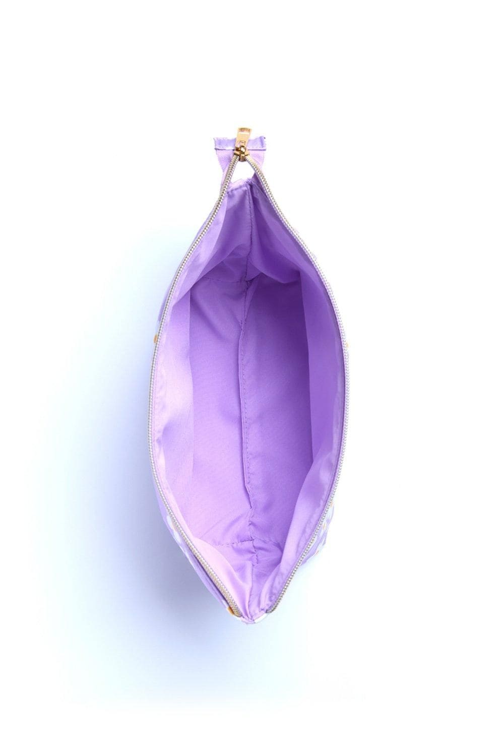 The Flat Lay Co Essential Pouch in Lilac Daisy Multi image 4