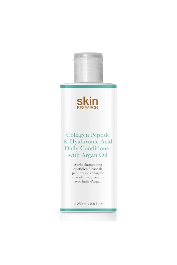 Skin Research Collagen Peptide & Hyaluronic Acid Daily Conditioner with Argan Oil 250ml Twin Value Savings Pack