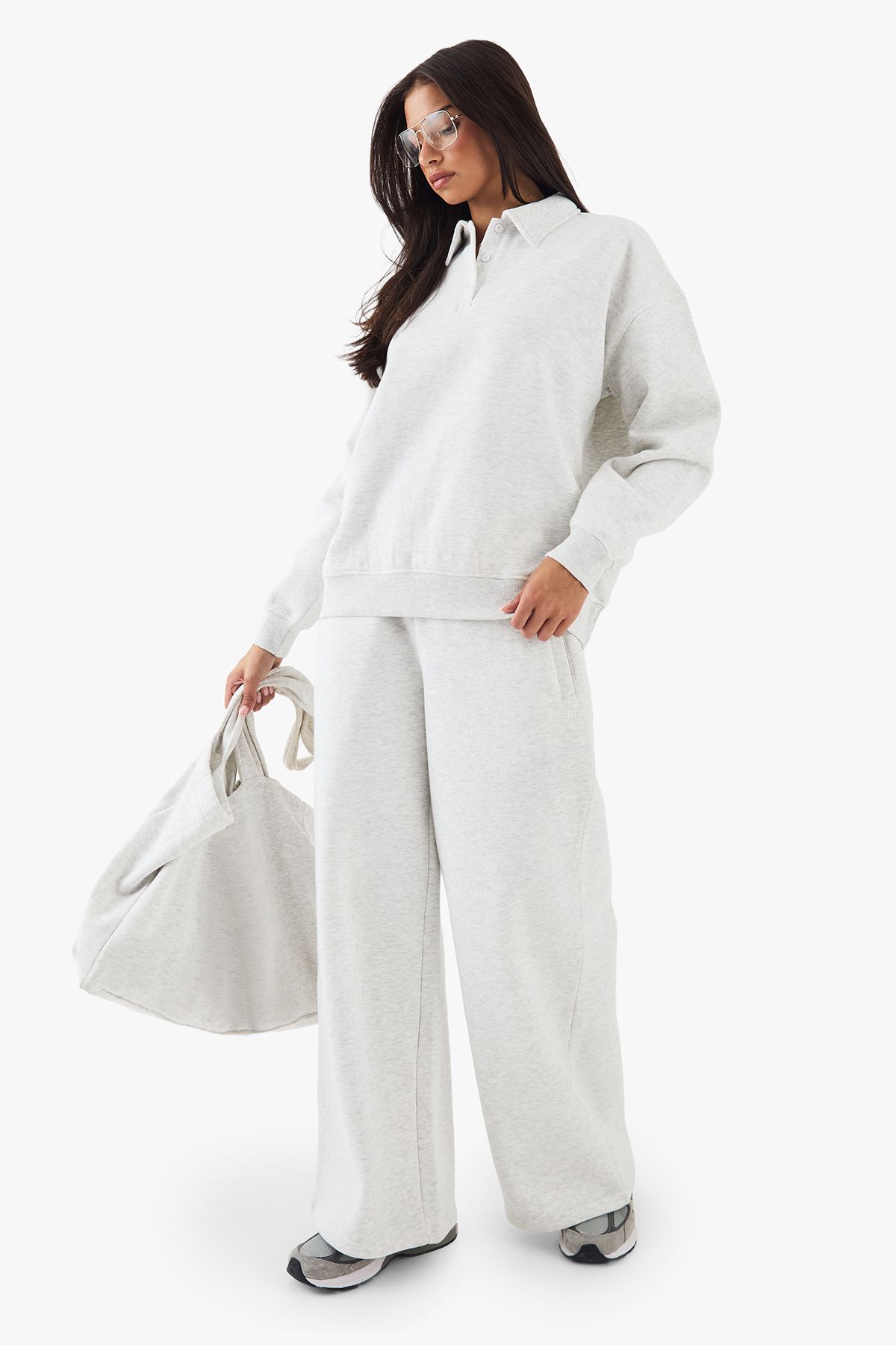 DSGN Studio DSGN Studio Straight Leg Jogger Ash Grey image 3