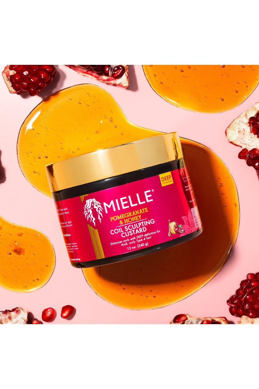 Mielle Pomegranate & Honey Coil Sculpting Custard 340ml Multi image 4