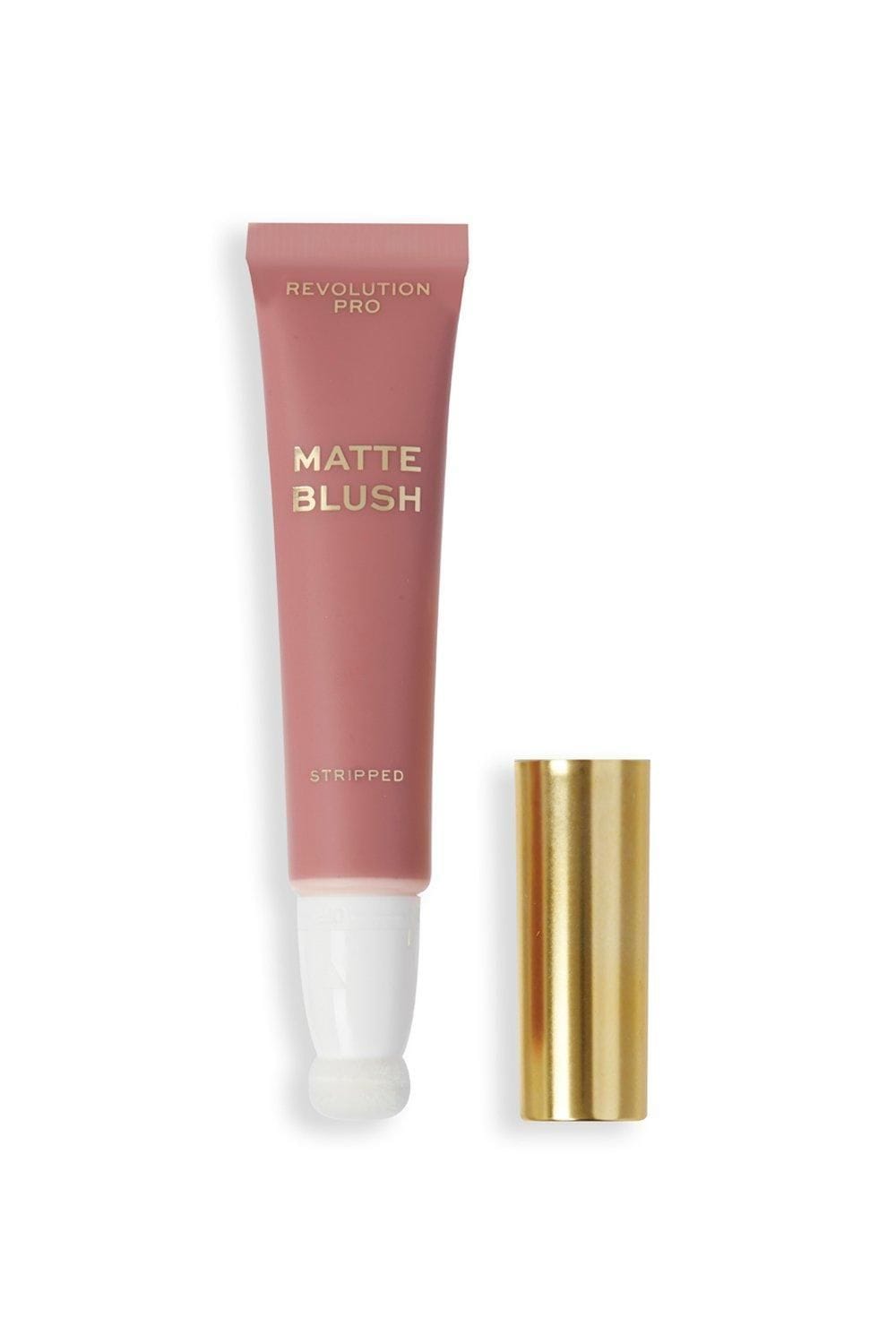 Revolution Iconic Matte Cream Blush Wand Stripped Pink image 1