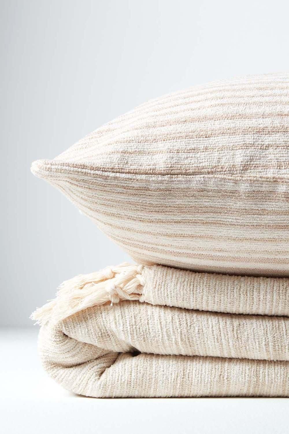 Homescapes Cotton Chenille Tie Dye Cushion Cover image 5