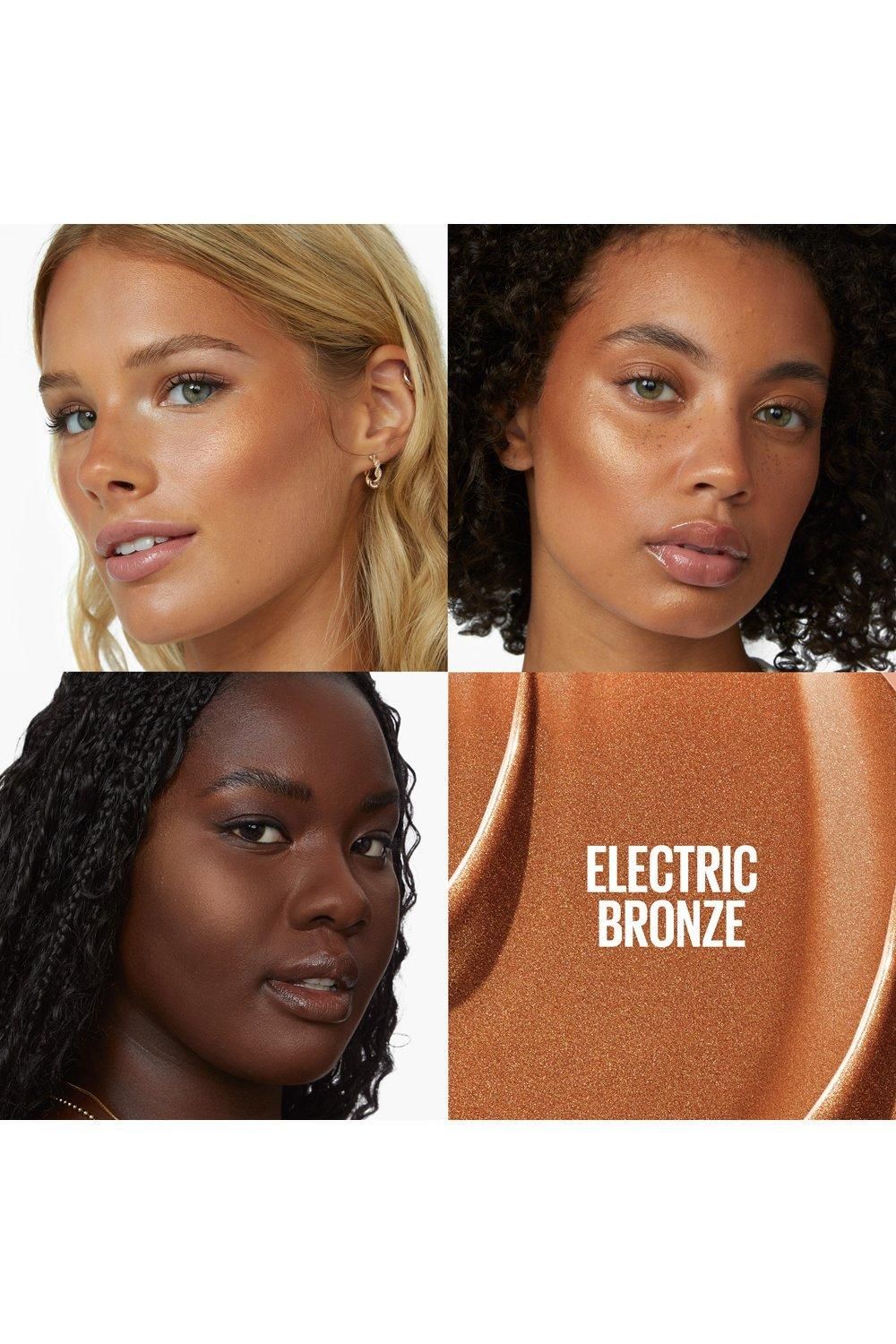 Maybelline Sunkisser Liquid Highlighter Blush 4.7ml Electric Bronze image 5