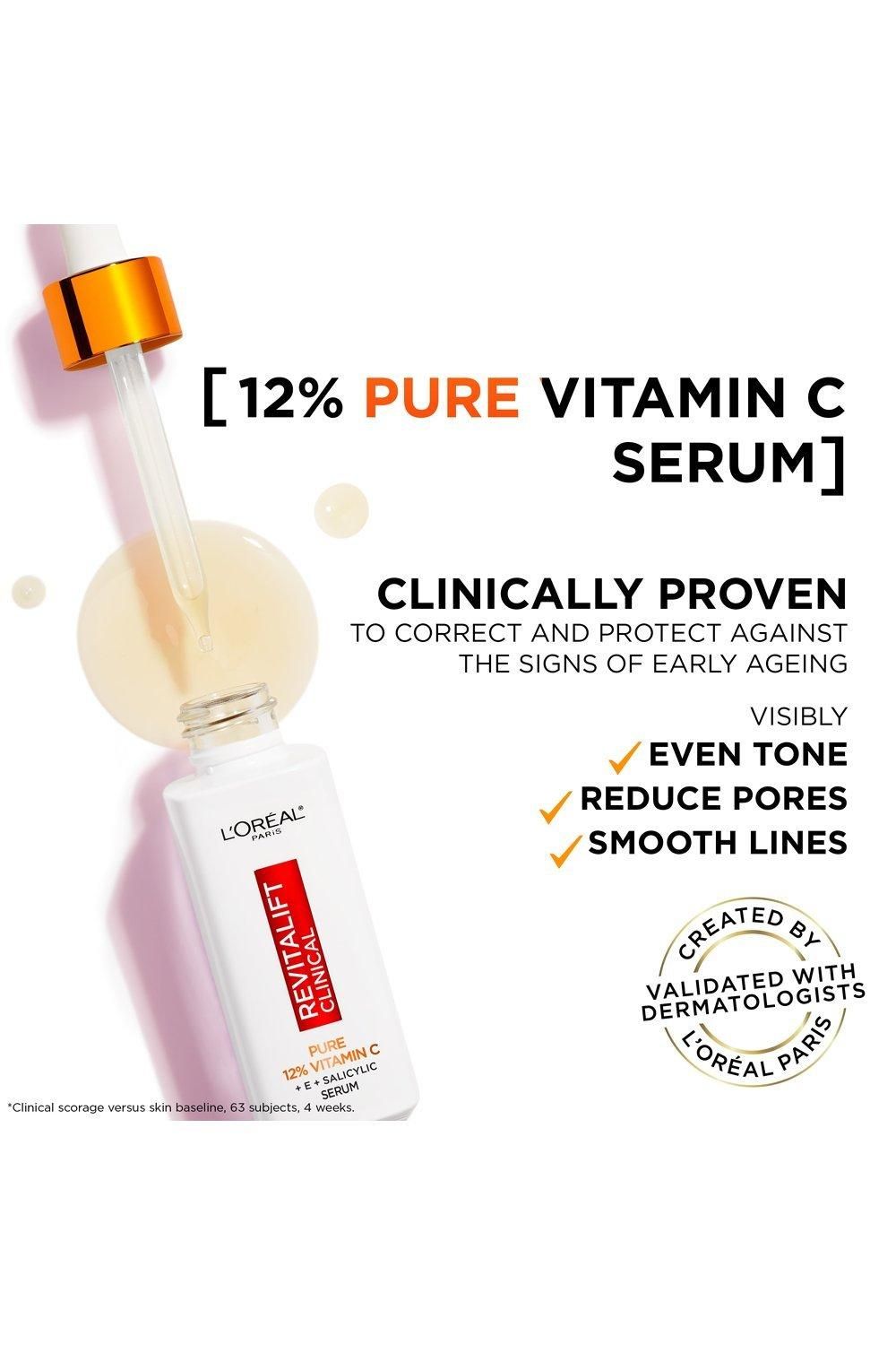 L'Oréal Paris Revitalift Clinical 12% Pure Vitamin C Serum Multi image 3