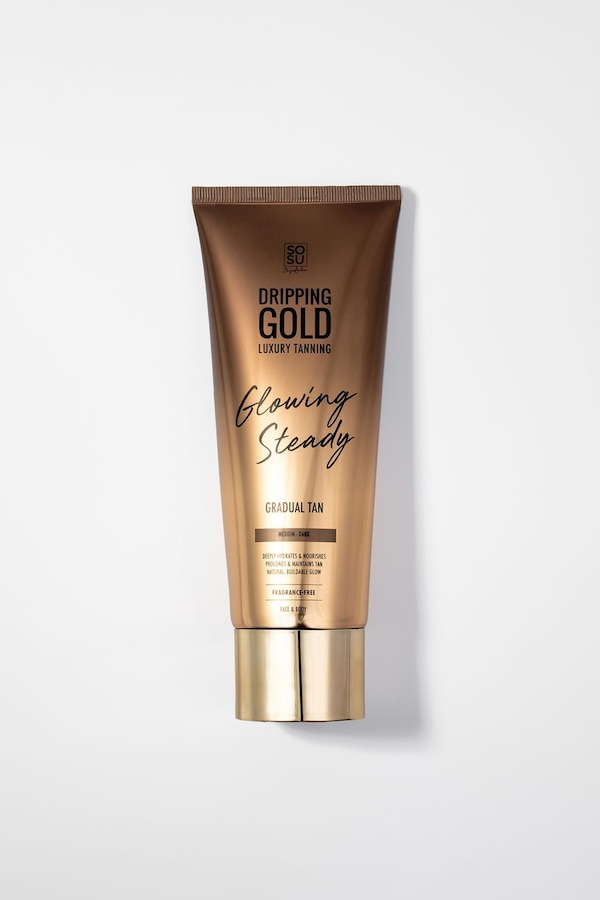 Dripping Gold Gradual Tan Moisturiser 200ml Medium Dark