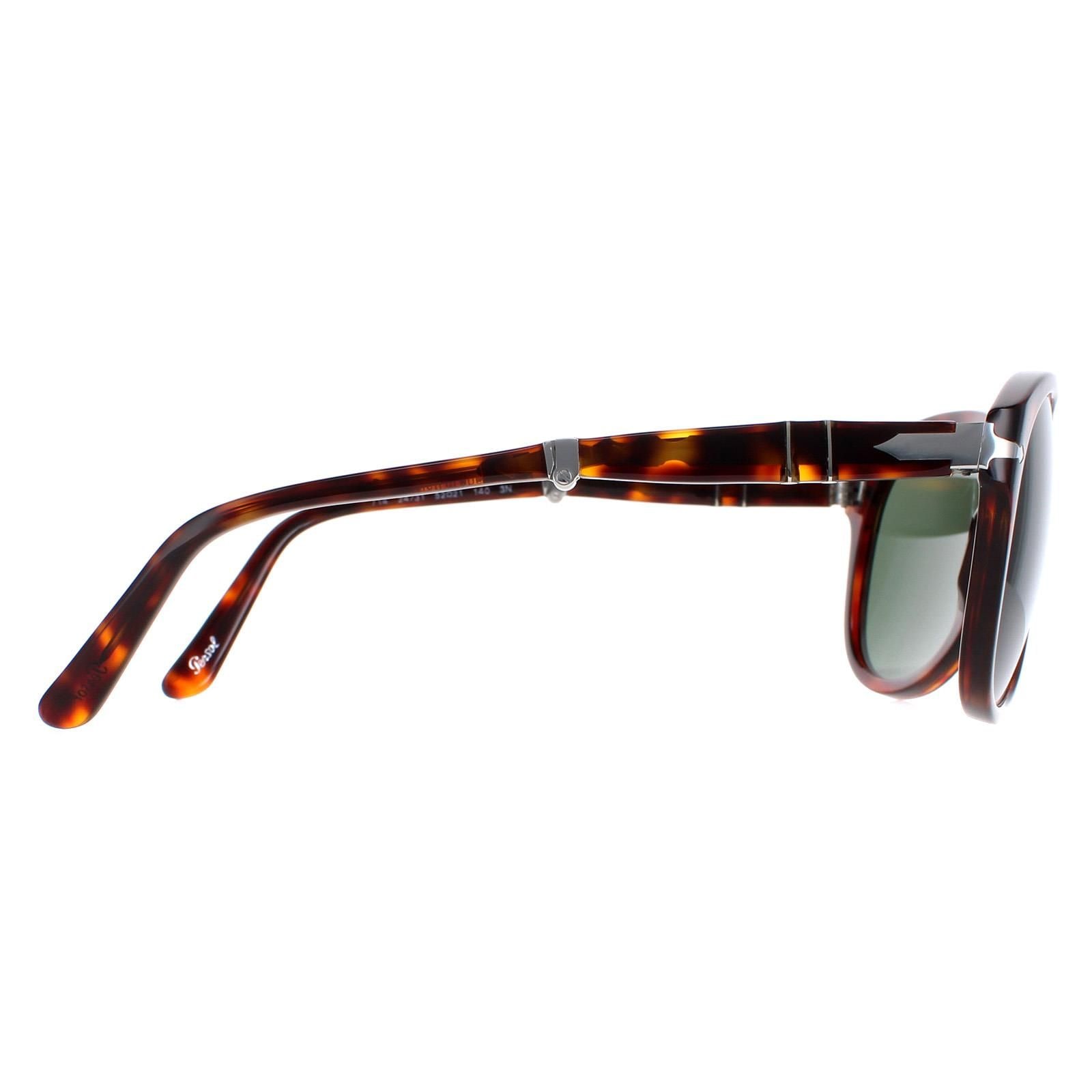 Persol Aviator Havana Green Sunglasses image 4