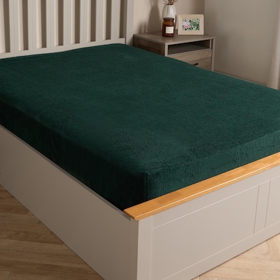 OHS Teddy Fleece Thermal Fitted Bed Sheet