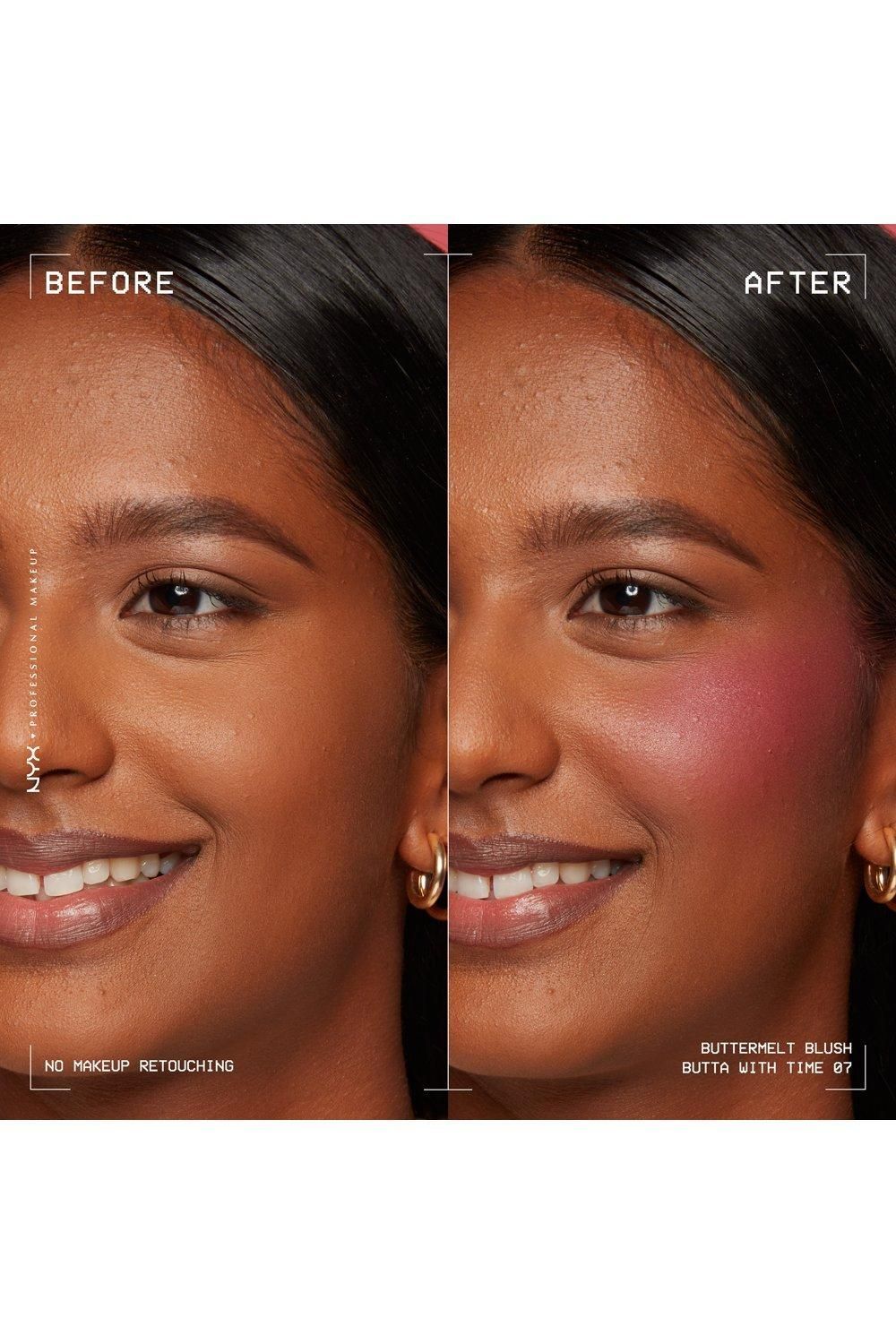 NYX Professional Makeup Buttermelt Blush Powder Blush Butta With Time image 3