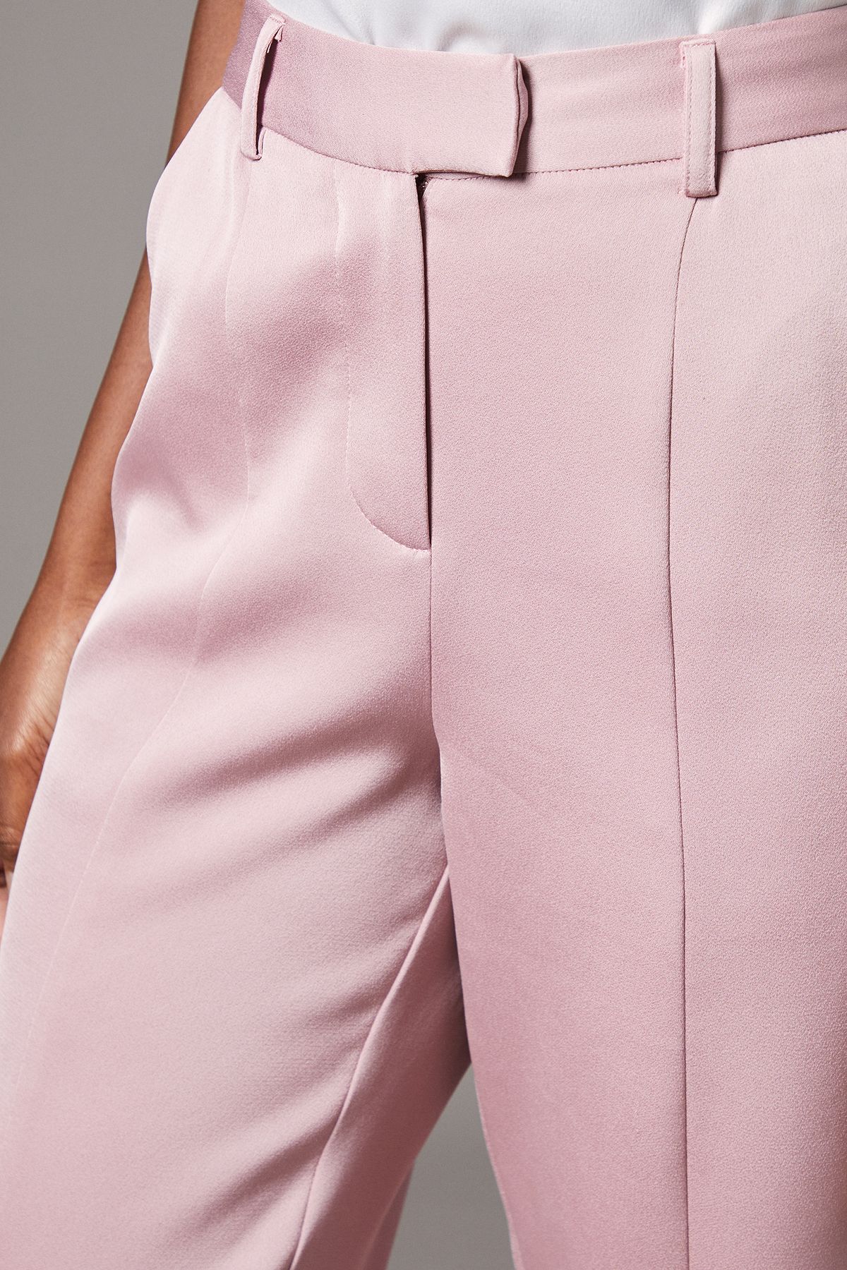 Coast Split Front Crop Trouser Blush image 5