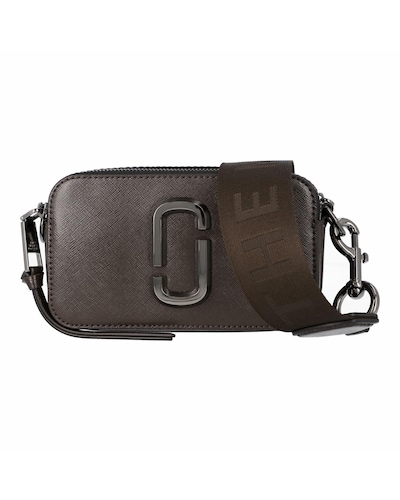 Marc Jacobs Snapshot Camera Bag Crossbody Wo - Grey | Grey Crossbody Bags