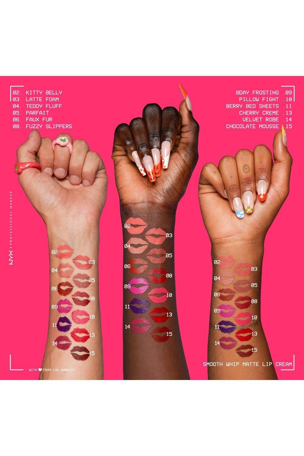 NYX Professional Makeup Smooth Whip Matte Lip Cream Parfait image 6