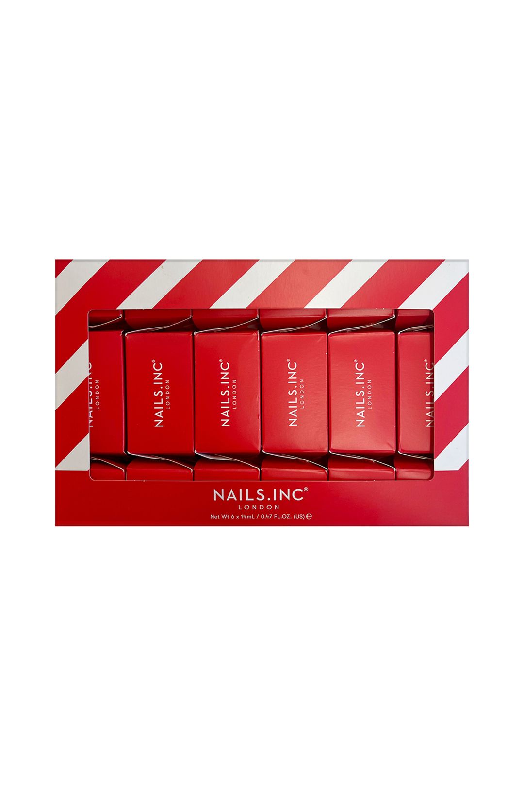 Nails Inc Celebration Crackers 6-piece Nail Collection Gift Set Multi image 1