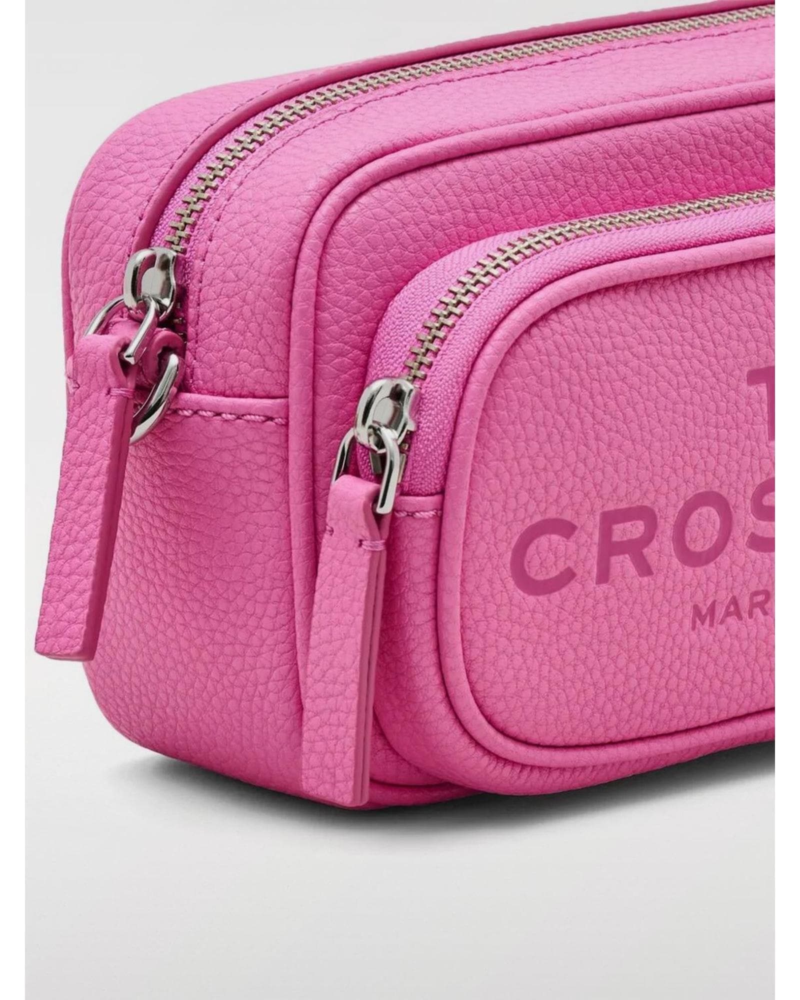 Marc Jacobs The Crossbody Bag Embossed Logo Wo - Baby Pink Clutch Bags image 4
