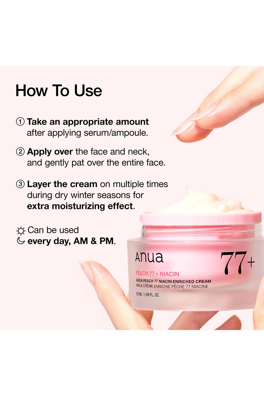 Anua Peach 77 Niacin Enriched Cream 50ml Multi image 6