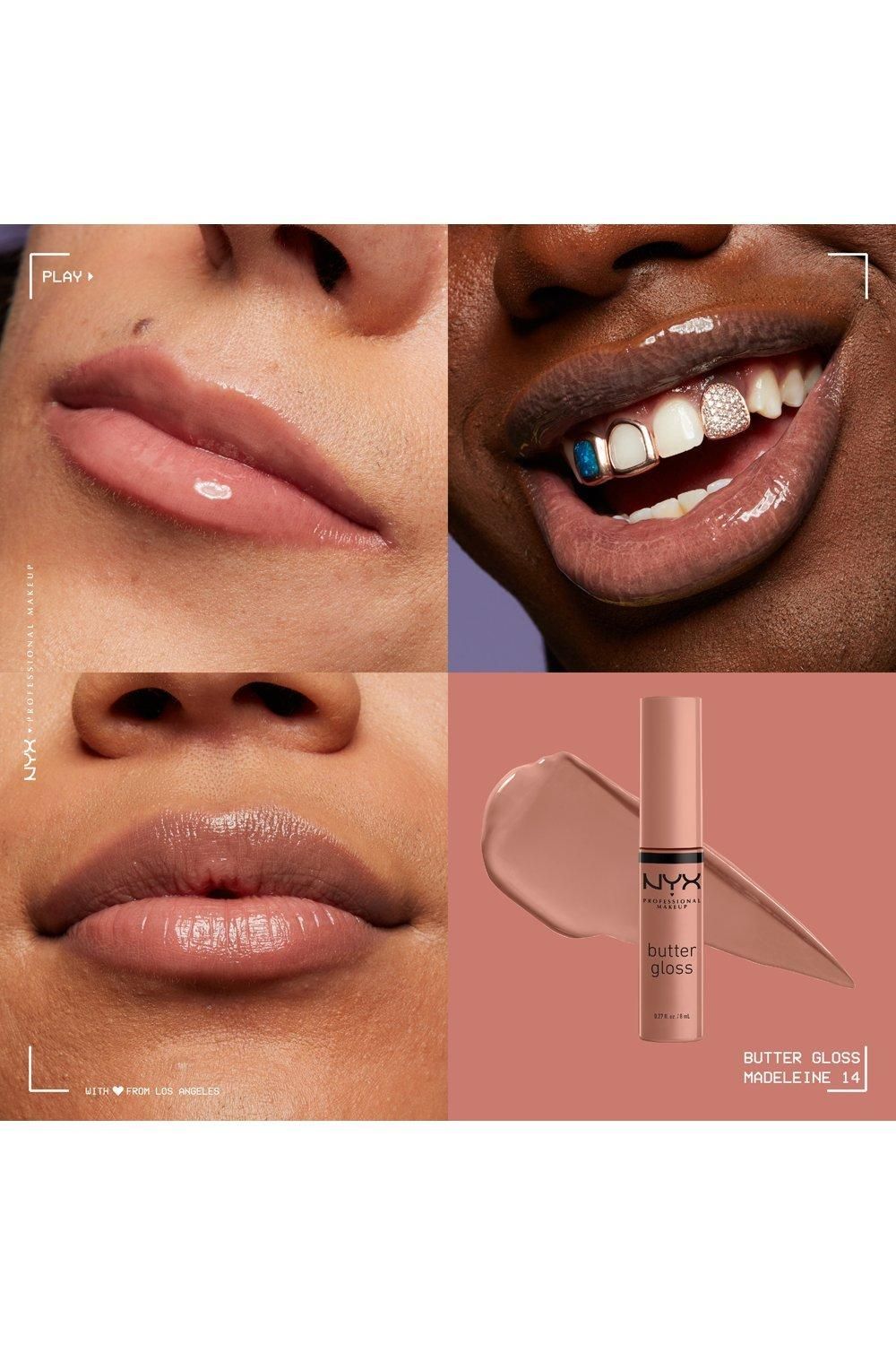 NYX Professional Makeup Butter Lip Gloss Madeleine image 3