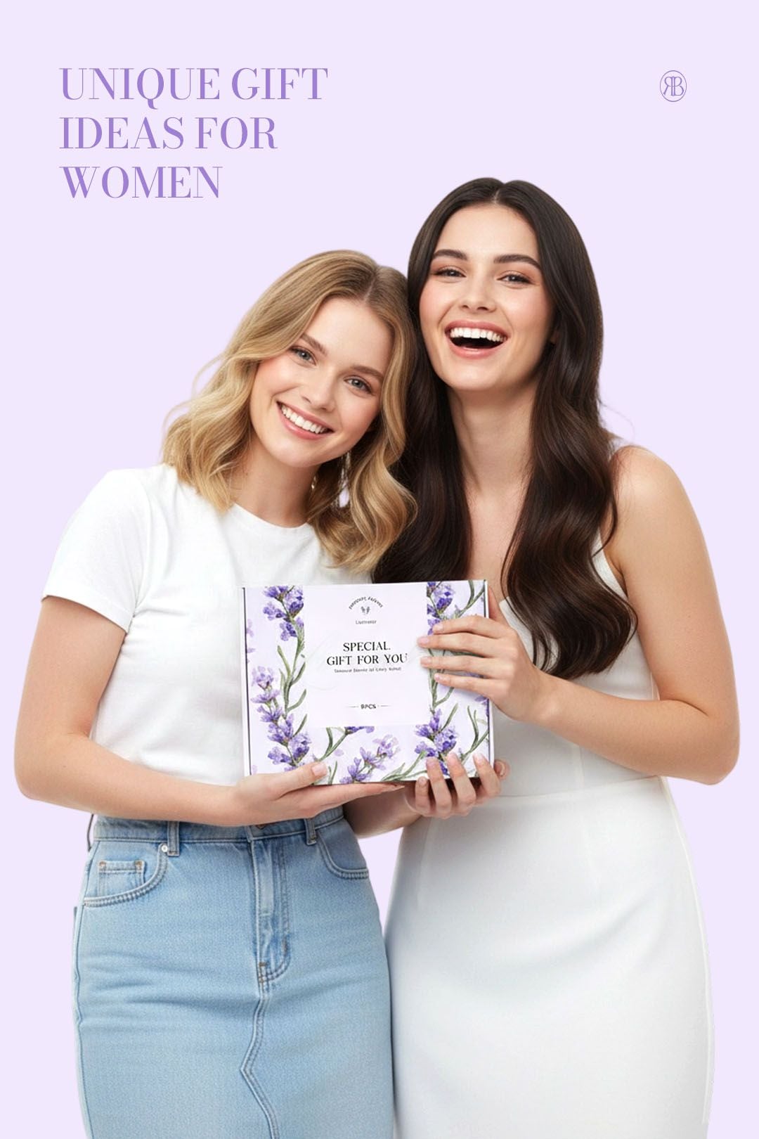 Living and Home Lavender-Scented Spa Bath Gift Set image 5