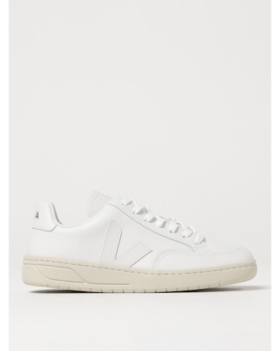 Veja V10 White Leather Sneakers Wo