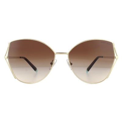 Tiffany Fashion Pale Gold Brown Gradient Sunglasses