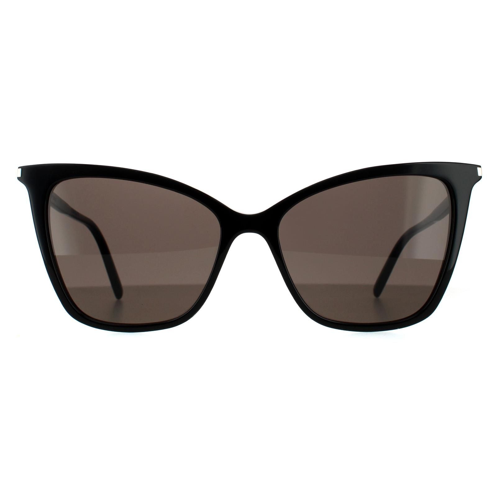 Saint Laurent Cat Eye Black Grey Sunglasses image 1
