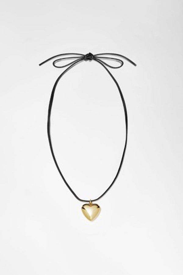 Steve Madden Goldie Heart Neckless Gift With Purchase Misc