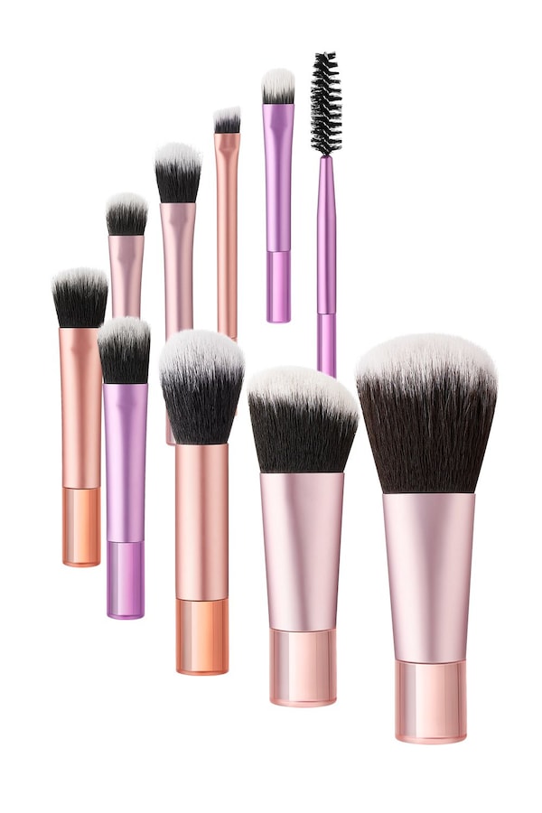 SHEONLY Set of 10 Portable Multi-functional Makeup Brush Tools