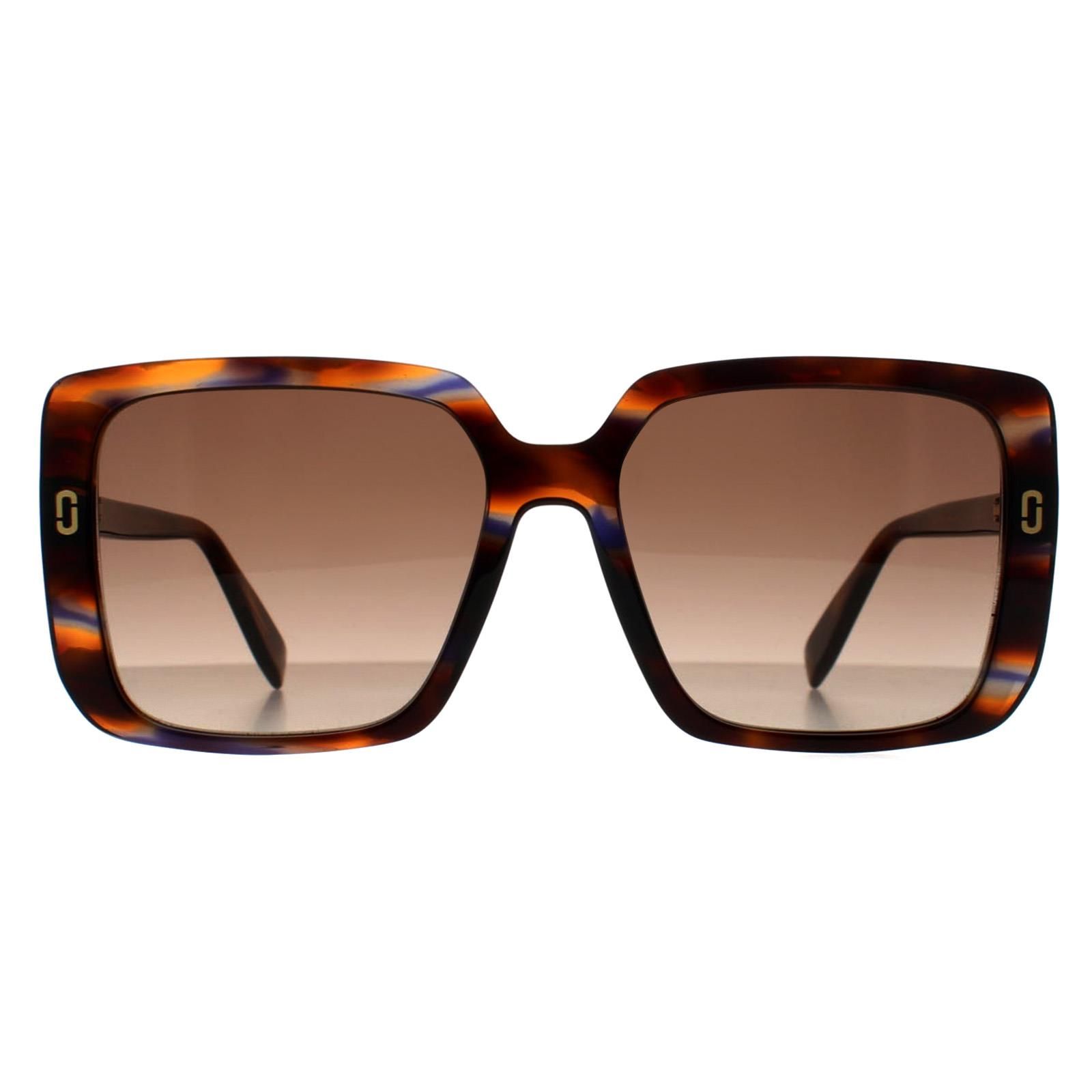 Marc Jacobs Square Horn Brown Gradient MJ 1121/S