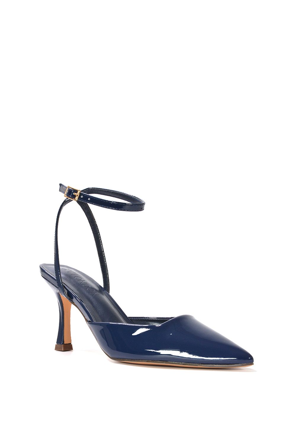 XY London 'Lacey May' Strappy Stiletto High Heel Pointed Toe Pumps Shoes image 2