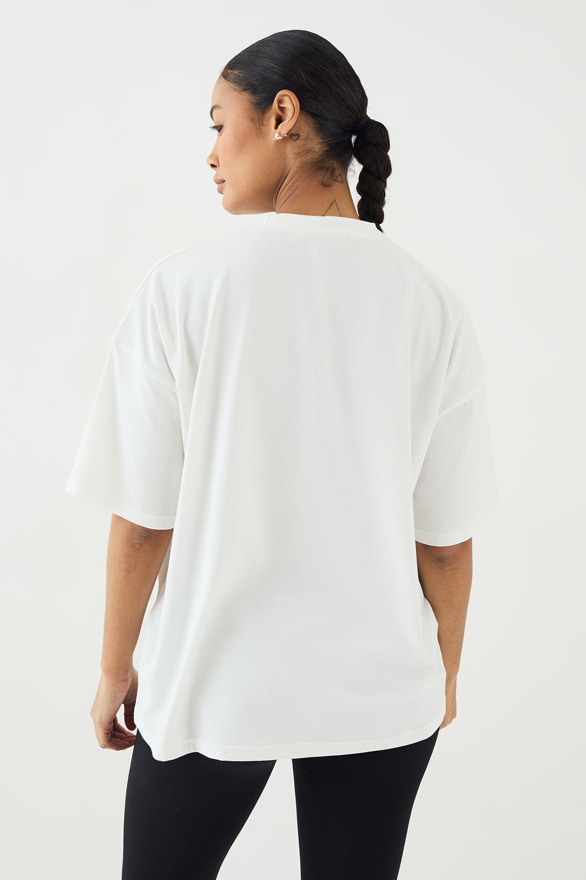 DSGN Studio DSGN Studio Script Short Sleeve T-Shirt White image 2