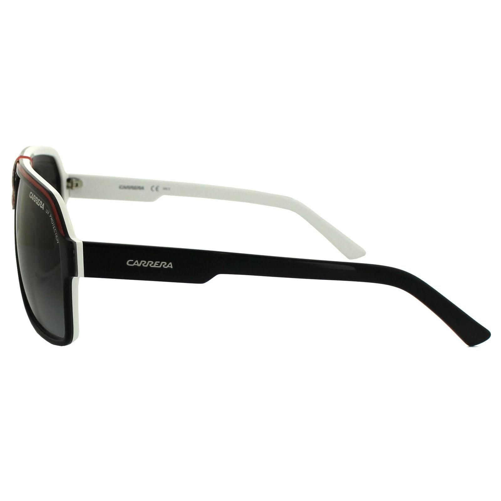 Carrera Aviator Black & White Black Gradient Sunglasses image 3