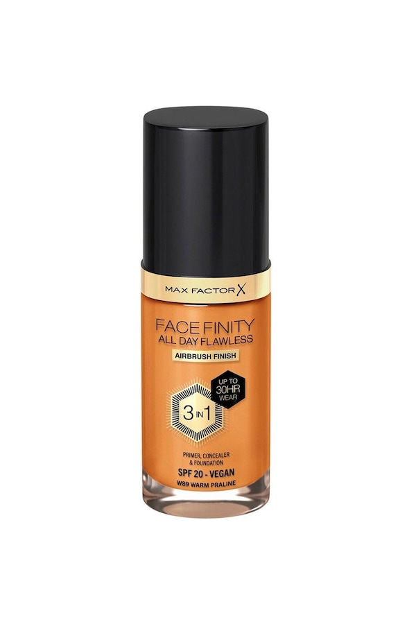 Max Factor Facefinity All Day Flawless 3 in 1 Vegan Foundation Warm Praline