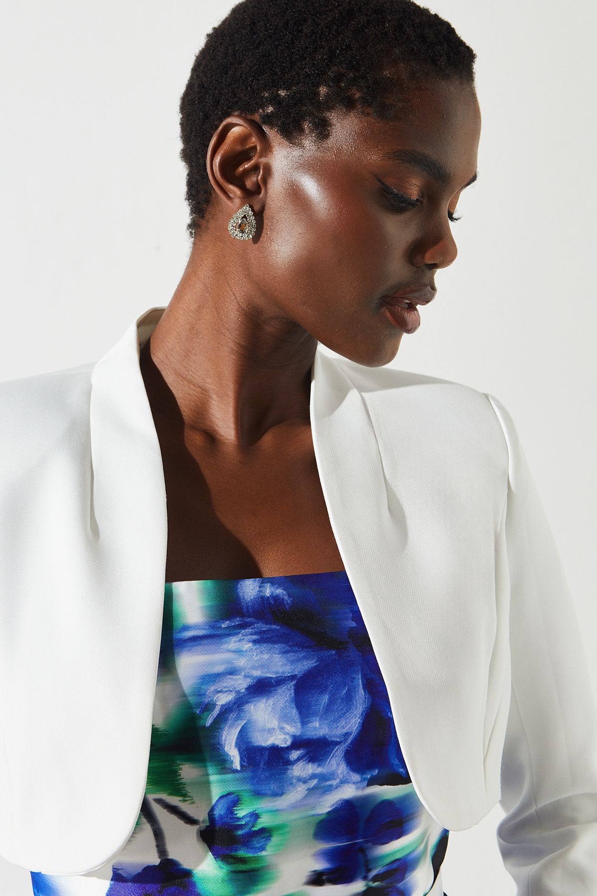 Coast Crop Sleeve Bolero Jacket Ivory image 4