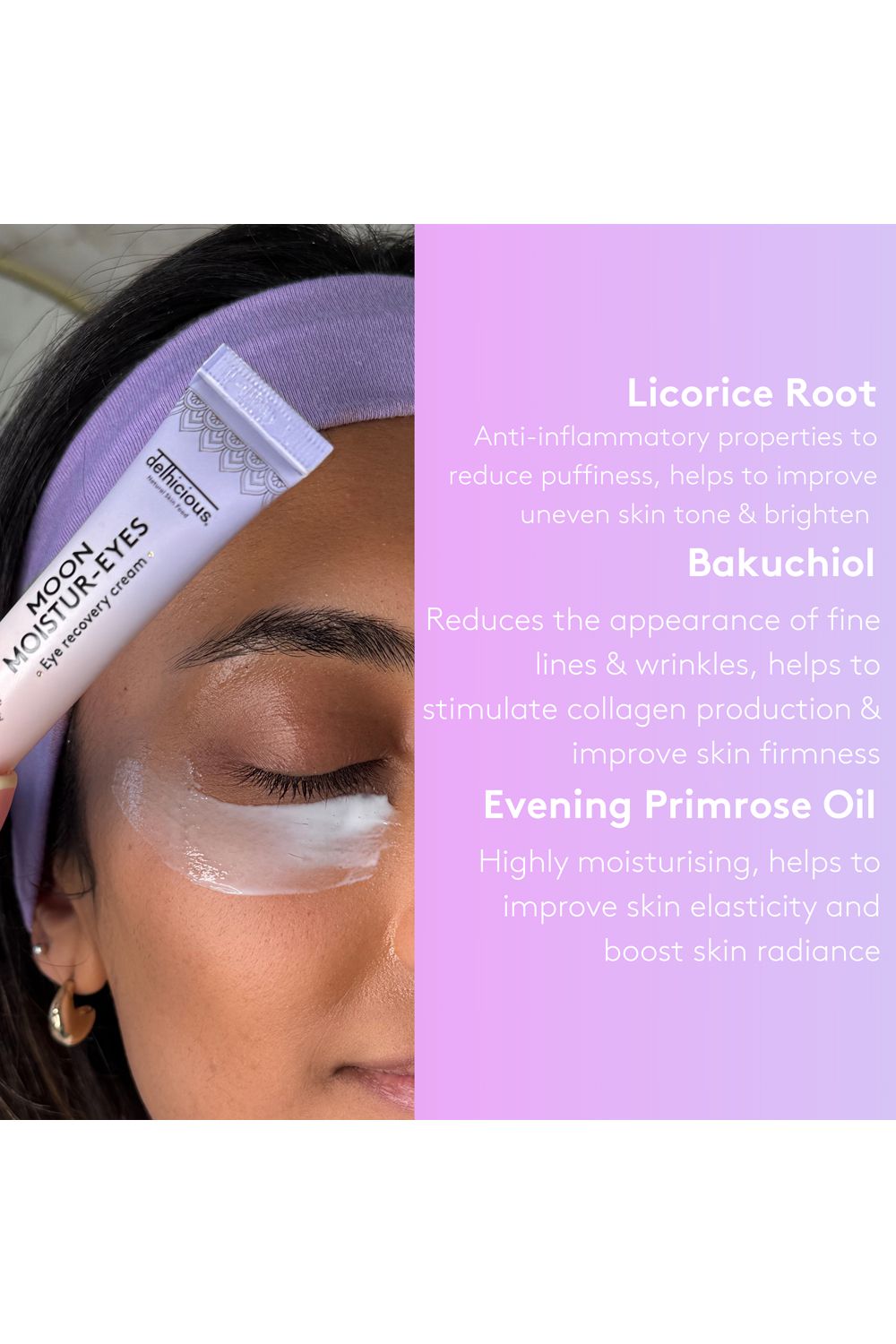 Delhicious Moon Moistur-Eyes Eye Cream 15ml Multi image 4