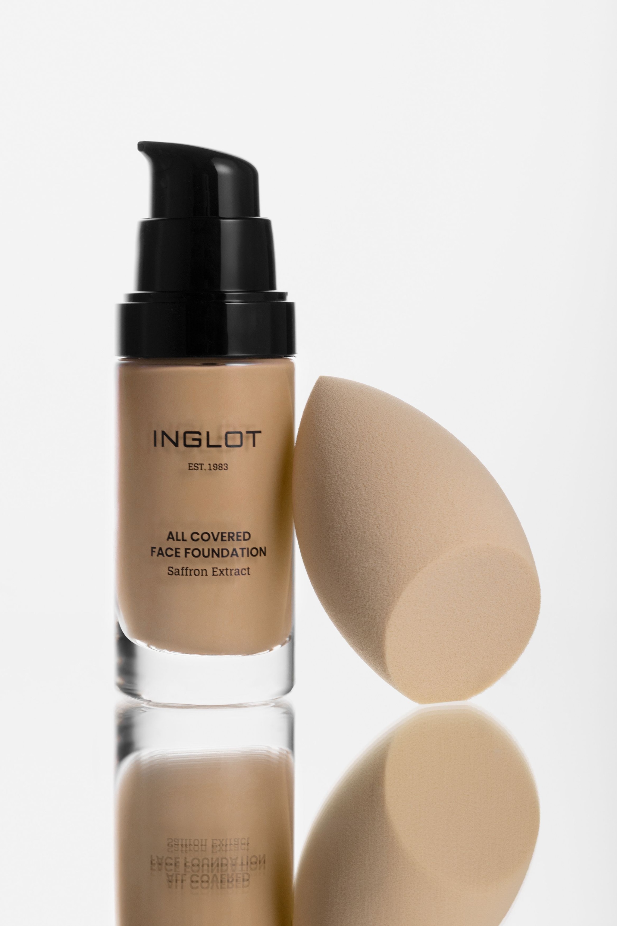 INGLOT All Covered Face Foundation image 5